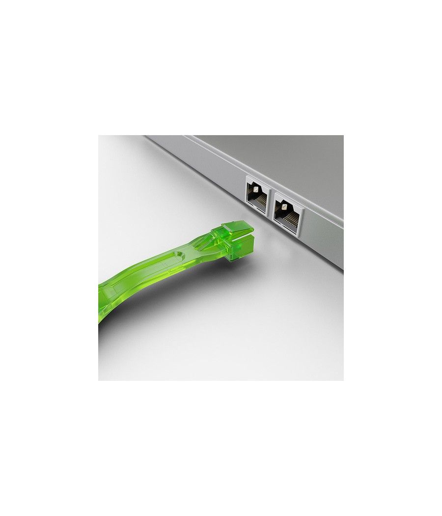 Rj45 port blocker key, green - Imagen 2