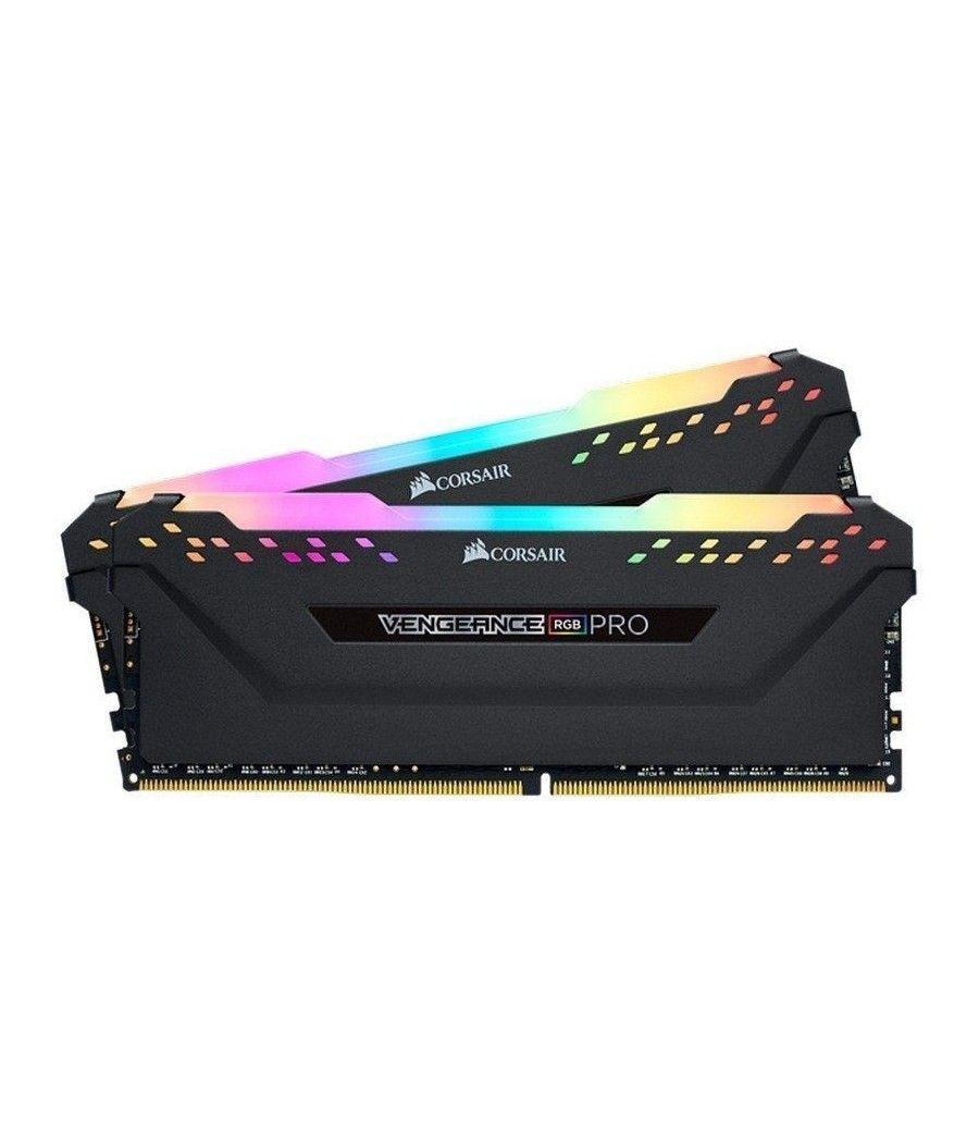 Memoria ram corsair vengeance rgb pro 2 x 8gb/ ddr4/ 3000mhz/ 1.35v/ cl15/ dimm - Imagen 1