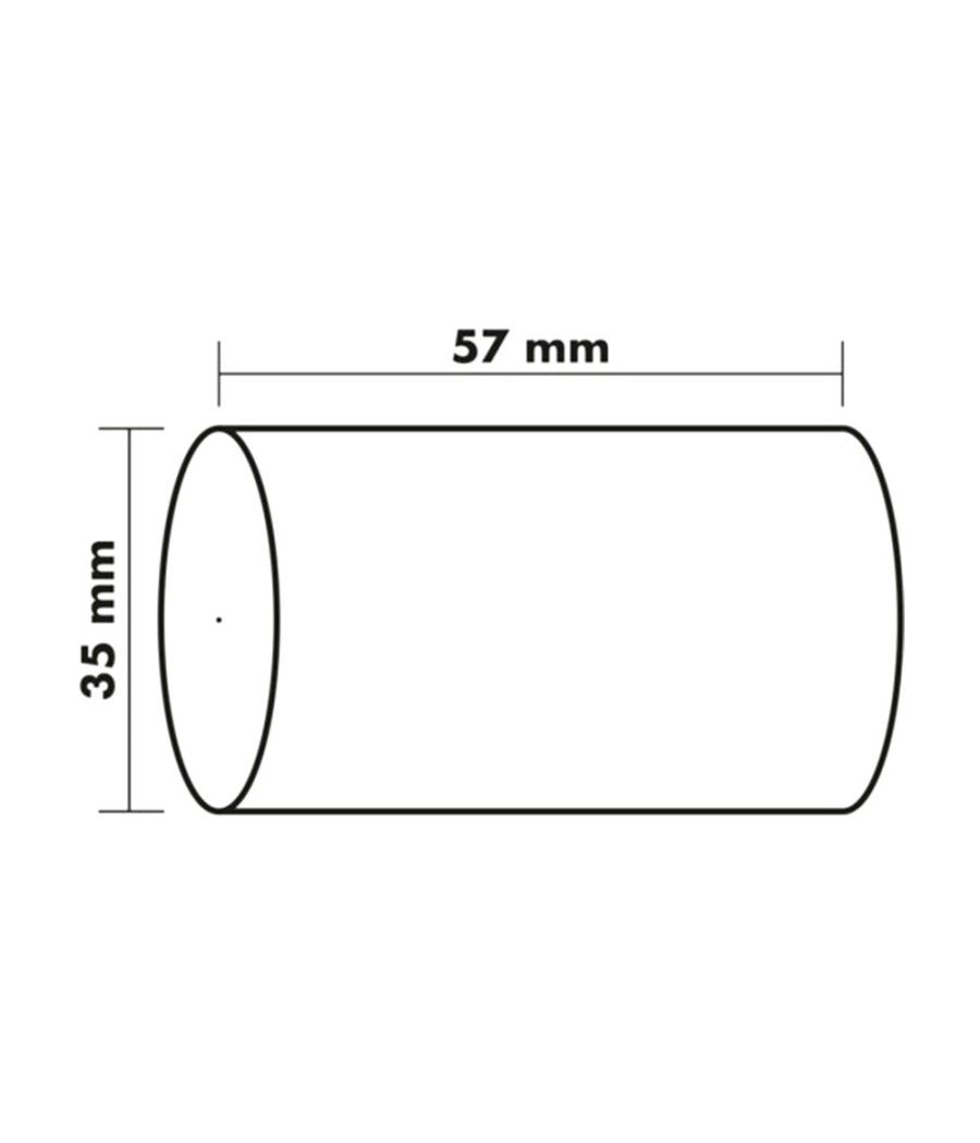 Rollo sumadora exacompta safe contact termico 57 mm x 35 mm 44 g/m2 PACK 10 UNIDADES - Imagen 6