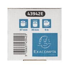 Rollo sumadora exacompta safe contact termico 57 mm x 30 mm 52 g/m2 PACK 20 UNIDADES - Imagen 8