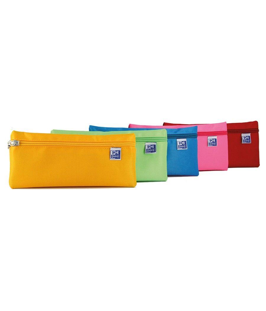 Bolso escolar portatodo oxford modelo kangoo kids plano grande colores surtidos 220x7x100 mm PACK 5 UNIDADES - Imagen 2