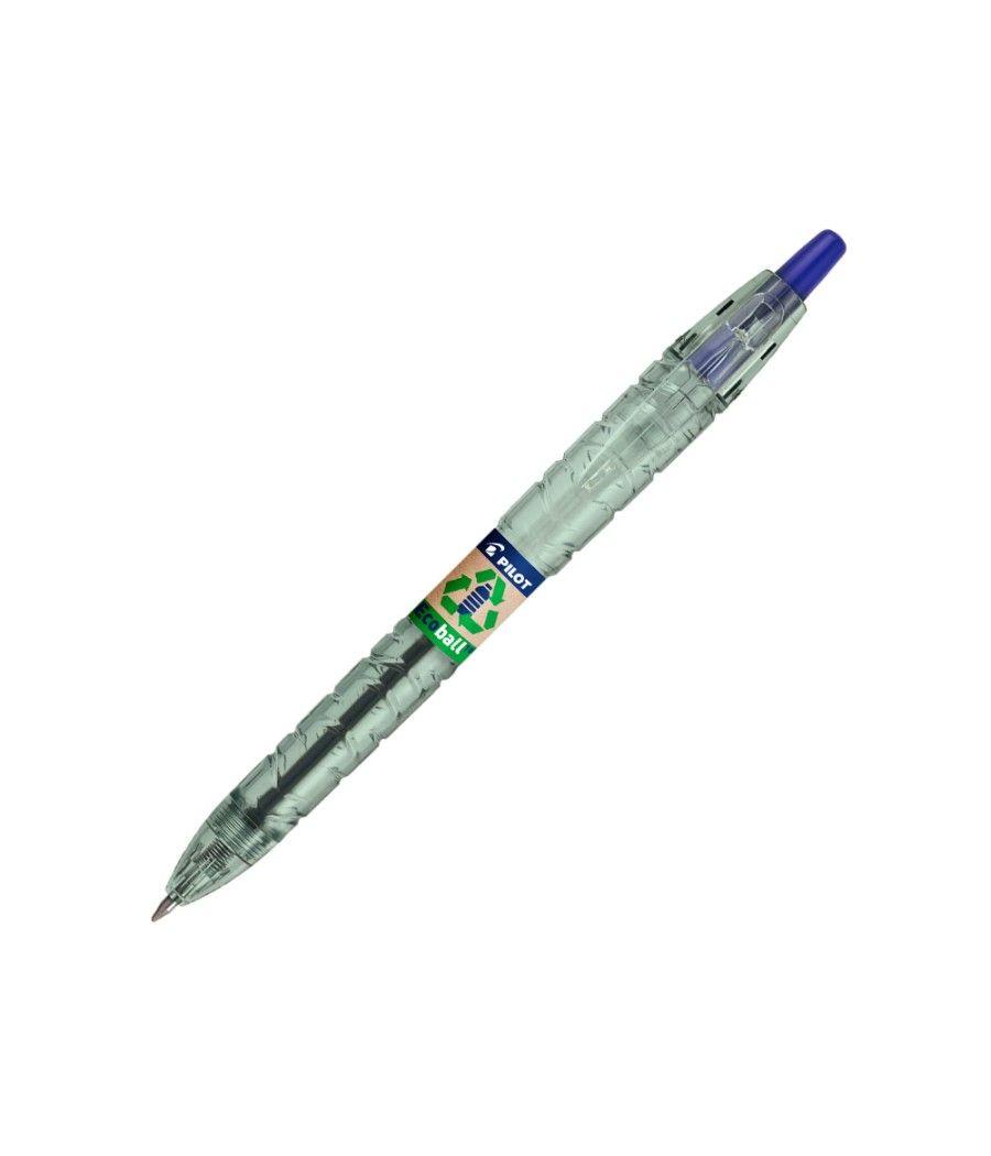 Bolígrafo pilot ecoball plástico reciclado expositor de 60 unidades colores surtidos + 10 bolígrafos - Imagen 4