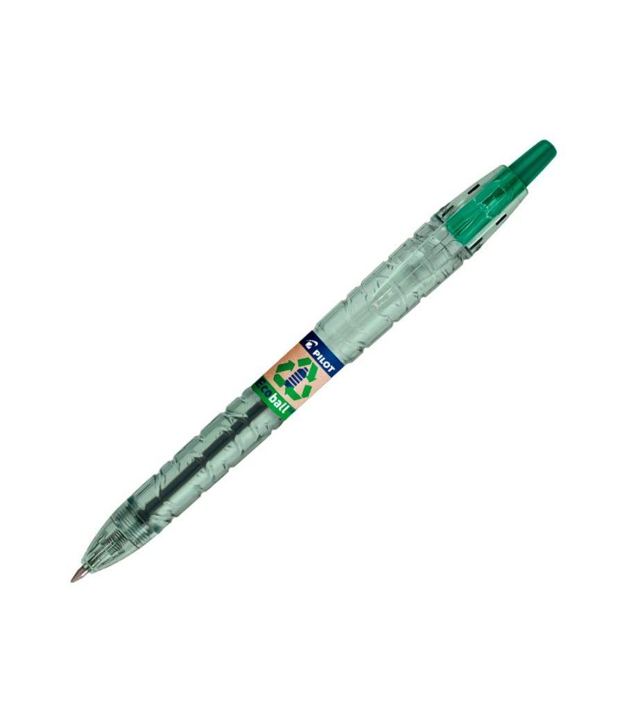 Bolígrafo pilot ecoball plástico reciclado expositor de 60 unidades colores surtidos + 10 bolígrafos - Imagen 9