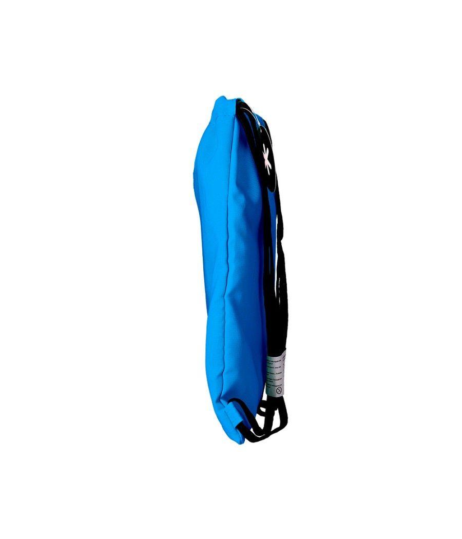 Saco plano antartik bolsillo interior con cremallera color azul 350x400 mm - Imagen 6