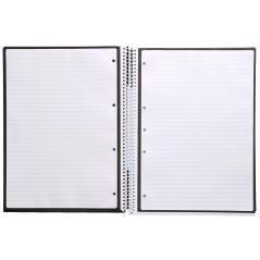 Cuaderno espiral liderpapel a4 micro antartik tapa forrada80h 90 gr horizontal 1 banda 4 taladros color negro - Imagen 6