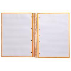 Cuaderno espiral liderpapel a4 micro antartik tapa forrada80h 90 gr horizontal 1 banda 4 taladros color mostaza - Imagen 6