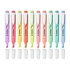 Rotulador stabilo fluorescente swing cool pastel deskset estuche de 18 unidades colores surtidos - Imagen 3