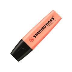 Rotulador stabilo boss fluorescente 70 pastel naranja palido PACK 10 UNIDADES - Imagen 3