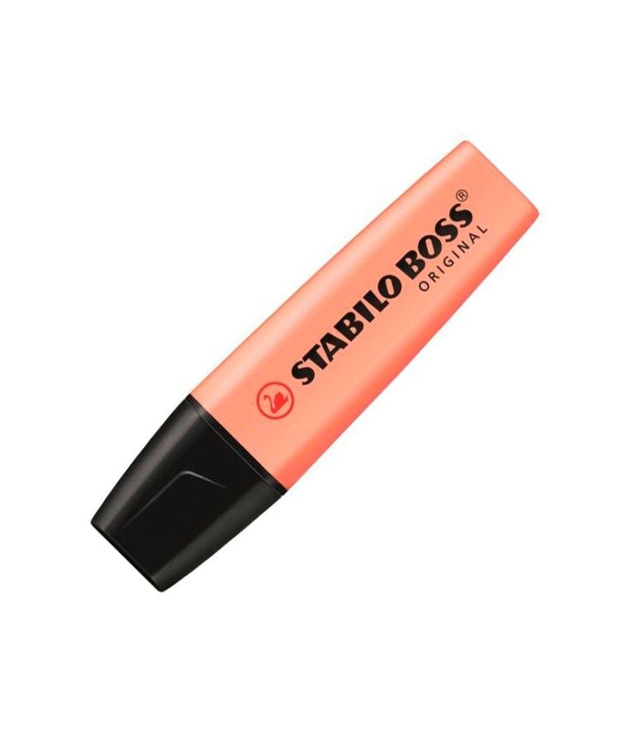 Rotulador stabilo boss fluorescente 70 pastel naranja palido PACK 10 UNIDADES - Imagen 3