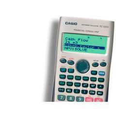 Calculadora casio fc-100v financiera 4 lineas 10+2 dígitos almacénamiento flash calculo de ganancias con tapa - Imagen 6