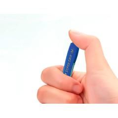 Bolígrafo pilot super grip azul retráctil sujecion de caucho tinta base de aceite en blister de 2 unidades - Imagen 6