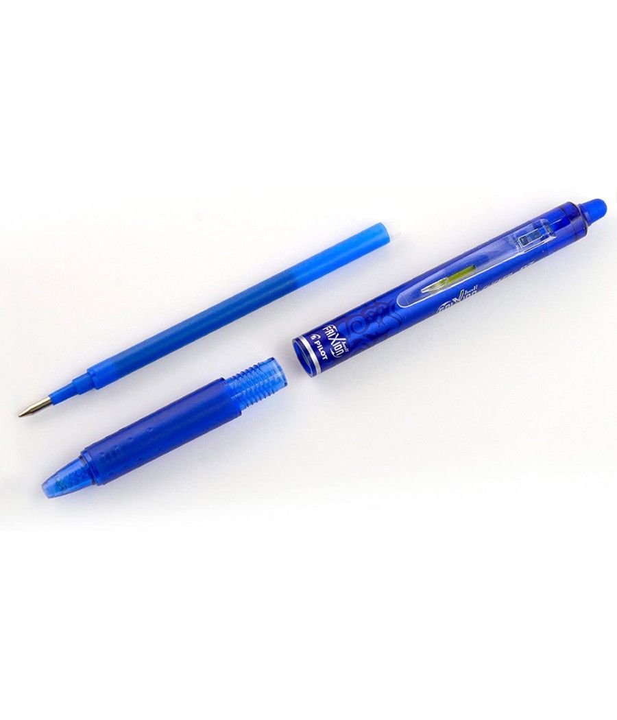 Bolígrafo pilot frixion clicker borrable 0,7 mm punta media azul en blister - Imagen 4