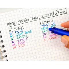 Bolígrafo pilot frixion clicker borrable 0,7 mm punta media azul en blister - Imagen 7