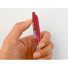 Bolígrafo pilot frixion ball borrable 0,7 mm punta media rojo en blister - Imagen 6