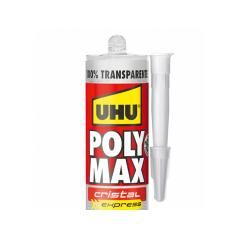 Adhesivo de montaje uhu poly max express cristal cartucho de 300 gr - Imagen 4