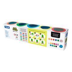 Pasta milan para modelar soft dough neon caja de 5 botes colores surtidos 142 g - Imagen 4