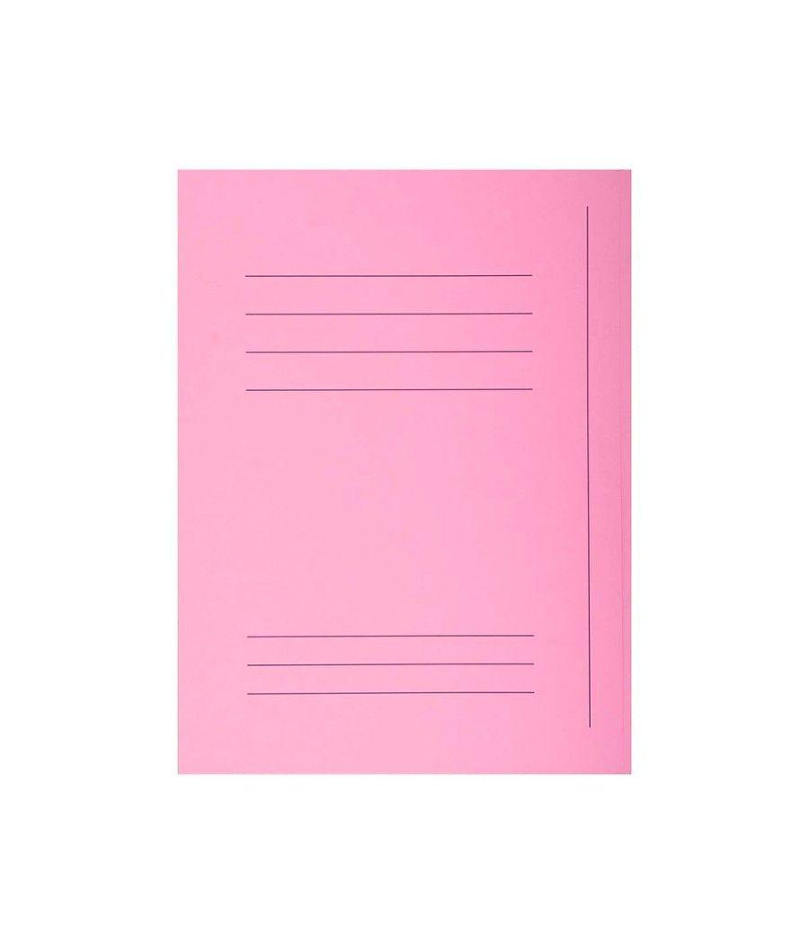 Subcarpeta cartulina con 3 solapas exacompta din a4 impresa rosa 210 gr PACK 50 UNIDADES - Imagen 4