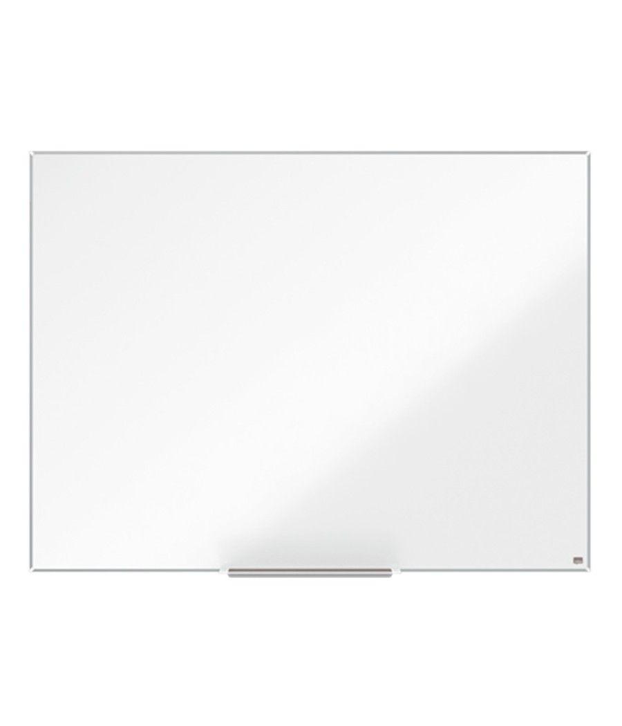 Pizarra blanca nobo nano clean ip pro lacada magnética 1200x900 mm - Imagen 3