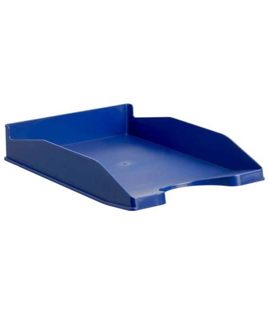 Bandeja sobremesa archivo 2000 antimicrobiana sanitized plástico azul apilable 3 posiciones para formatos din - Imagen 2