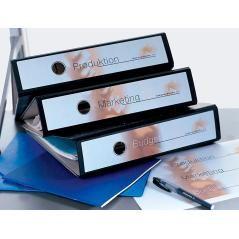 Etiqueta adhesiva avery papel blanco reciclado para archivador 192x61 mm láser pack de 400 etiquetas - Imagen 6