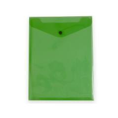 Carpeta liderpapel dossier broche polipropileno din a4 formato vertical con fuelle verde translucido PACK 10 UNIDADES - Imagen 3