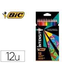 Lápices de colores intensity caja de 12 unidades colores surtidos - Imagen 2