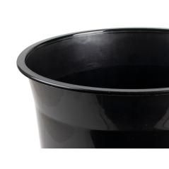 Papelera plástico q-connect negro opaco 13 litros dim.275x285 mm - Imagen 5