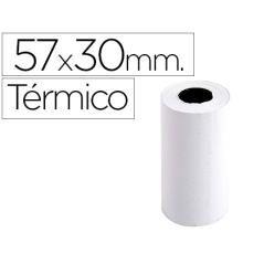 Rollo sumadora exacompta termico 57 mm x 30 mm 55 g/m2 sin bisfenol a PACK 20 UNIDADES - Imagen 2