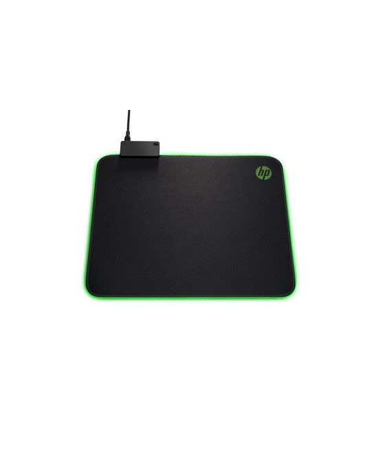 HP 400 Alfombrilla de ratón para juegos Negro, Verde - Imagen 1