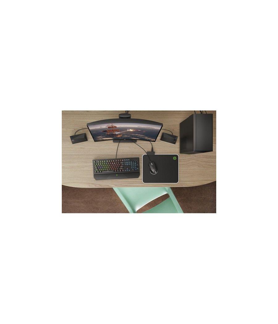 HP 400 Alfombrilla de ratón para juegos Negro, Verde - Imagen 6