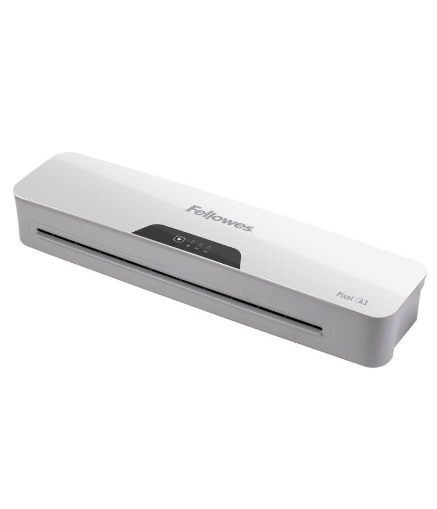 Plastificadora fellowes pixel a3 2 rodillos sistema antiatasco apagado automático hasta 125 mc - Imagen 6