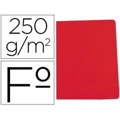 Subcarpeta cartulina gio simple intenso folio rojo 250g/m2 PACK 50 UNIDADES - Imagen 2