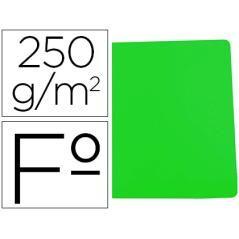 Subcarpeta cartulina gio simple intenso folio verde 250g/m2 PACK 50 UNIDADES - Imagen 2