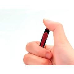 Bolígrafo q-connect retráctil con grip 0,7 mm color rojo PACK 12 UNIDADES - Imagen 5