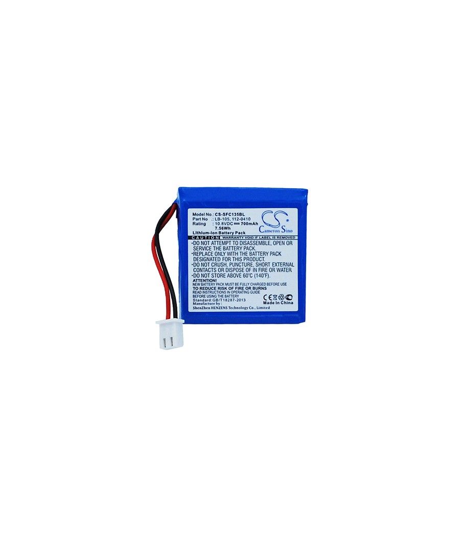 Batería de litio safescan lb-105 recargable para safescan 155-s - Imagen 2