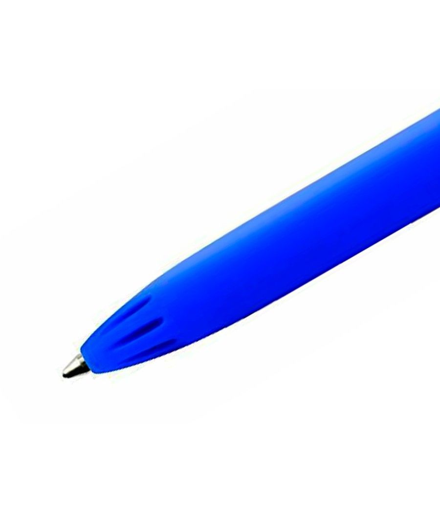 Bolígrafo milan p1 retráctil 1 mm touch azul PACK 25 UNIDADES - Imagen 7