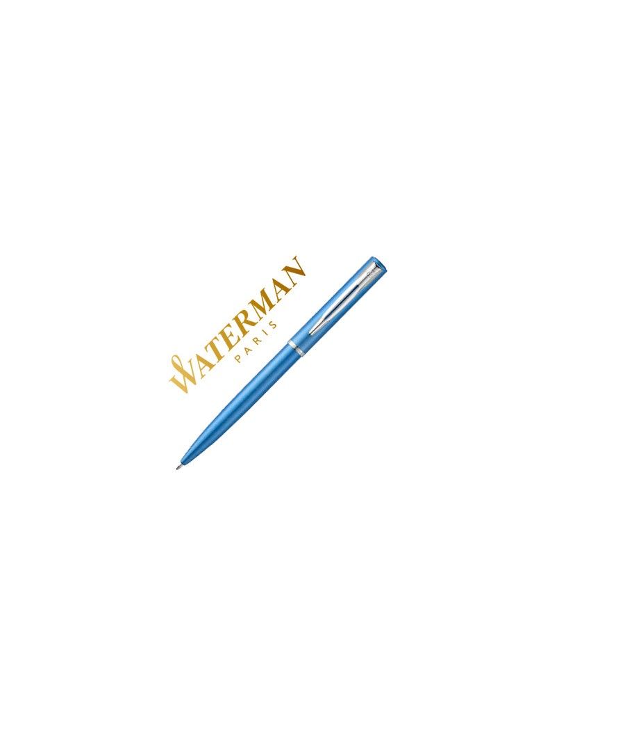 Bolígrafo waterman allure laca azul en estuche de regalo - Imagen 2