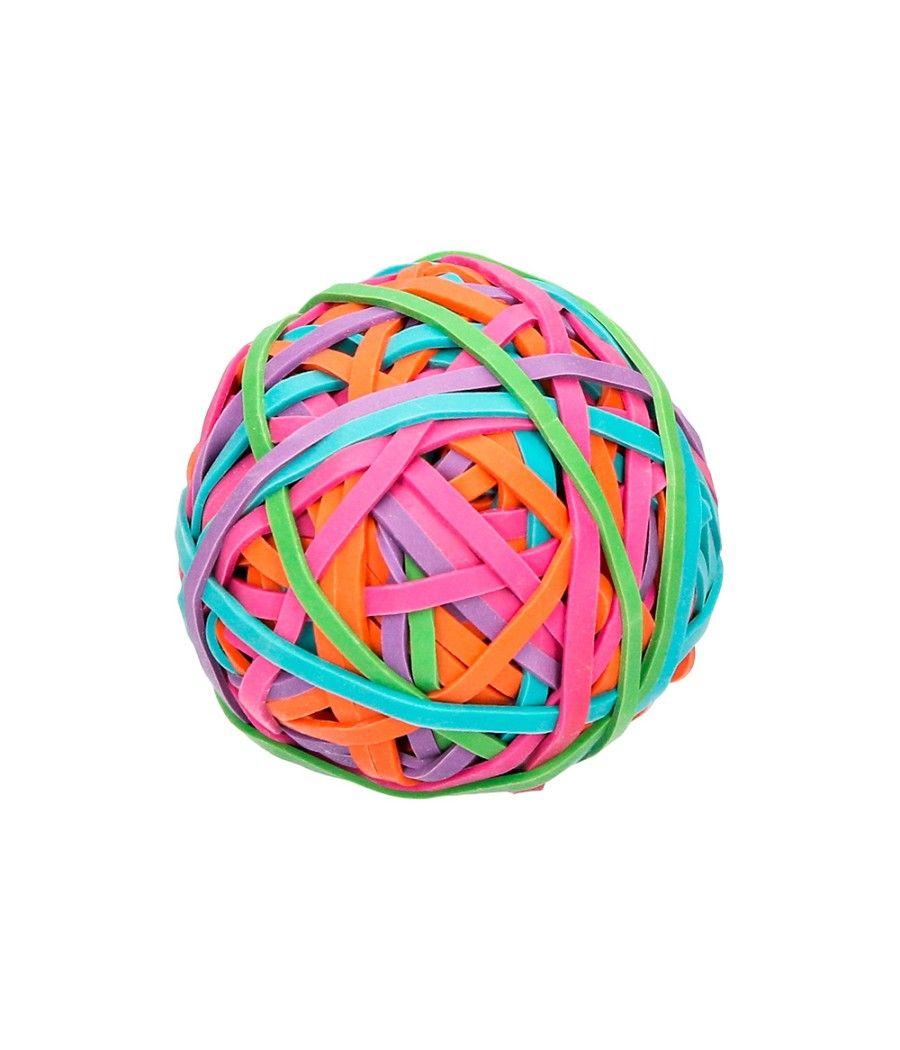 Gomillas elásticas colores q-connect bola de 115 gr - Imagen 3
