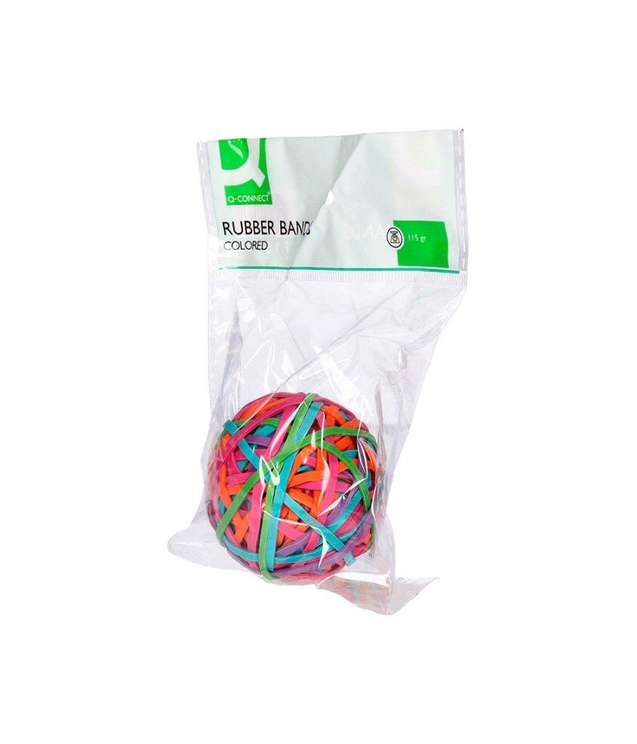 Gomillas elásticas colores q-connect bola de 115 gr - Imagen 4
