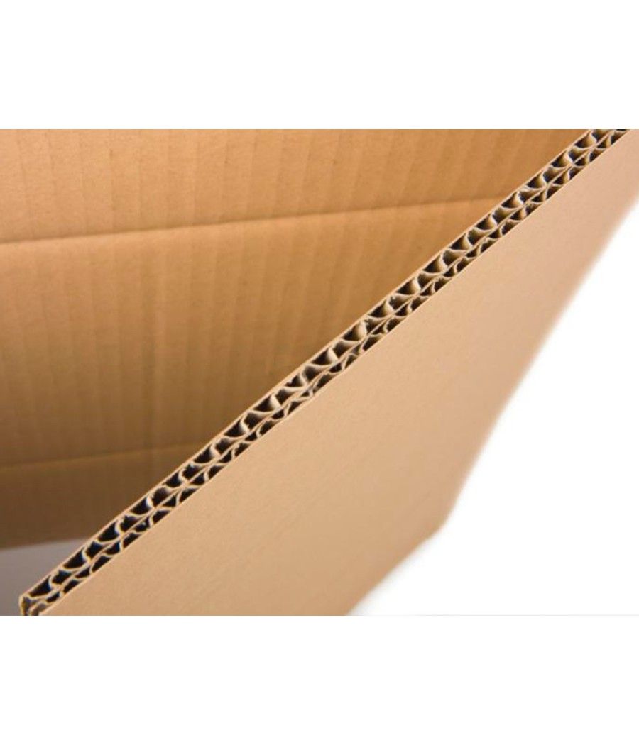 Caja para embalar q-connect usos varios cartón doble canal marron 304x150x217 mm PACK 12 UNIDADES - Imagen 4