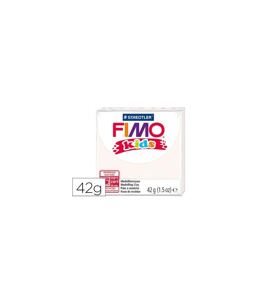 Pasta staedtler fimo kids 42 gr color blanco - Imagen 2