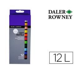 Lápices pastel oleo daler rowney simply suave caja de 12 colores surtidos - Imagen 2