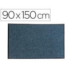 Alfombra para suelo paperflow texturizado antipolvo ecologica material reciclado gris 90x150 cm - Imagen 2