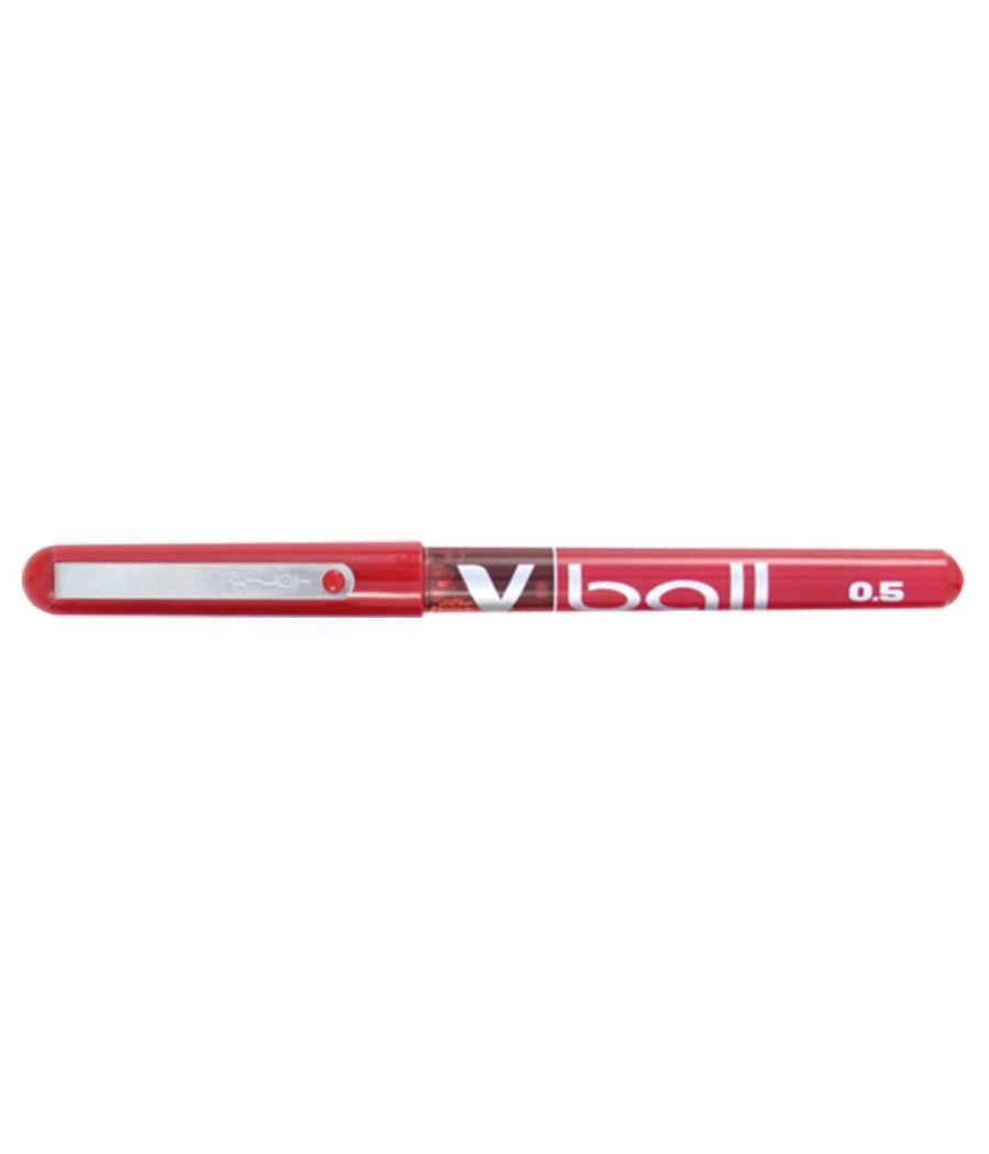 Rotulador pilot roller v-ball rojo 0.5 mm PACK 12 UNIDADES - Imagen 4