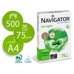 Papel fotocopiadora navigator eco logical din a4 75 gramos paquete de 500 hojas - Imagen 2