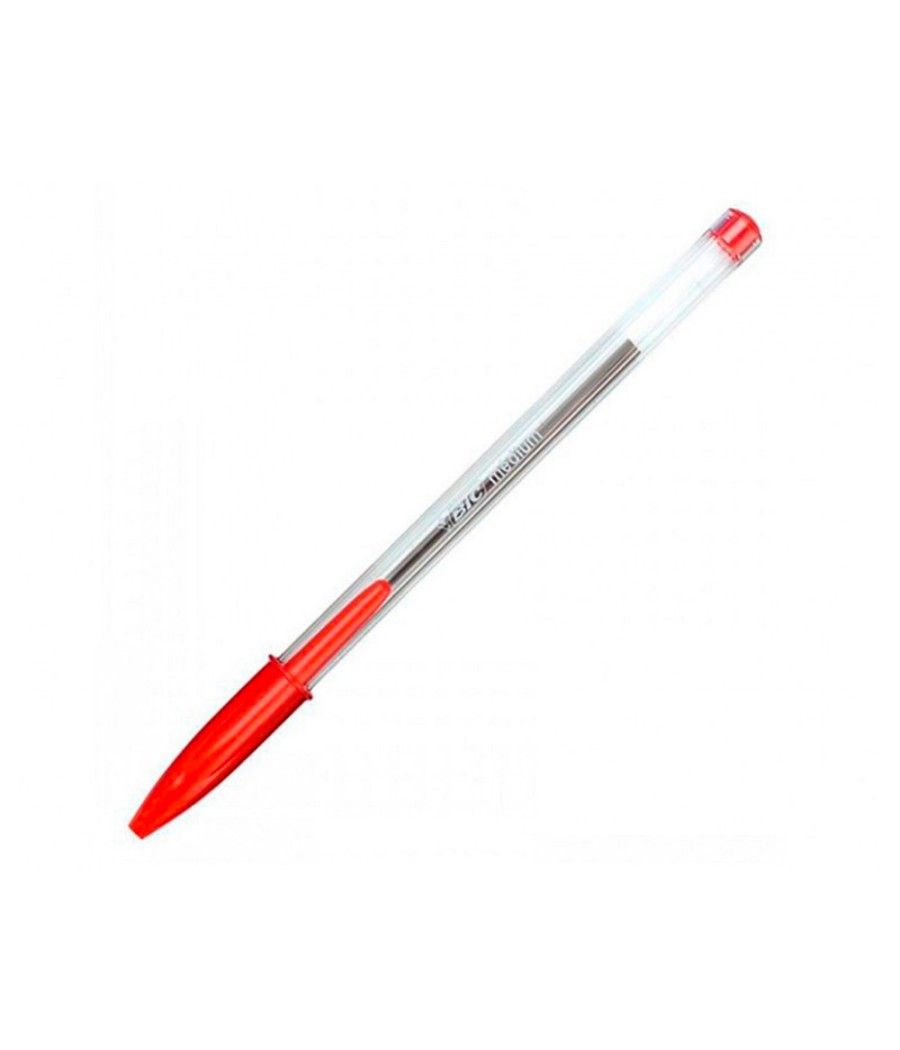 Bolígrafo bic cristal rojo unidad PACK 50 UNIDADES - Imagen 8