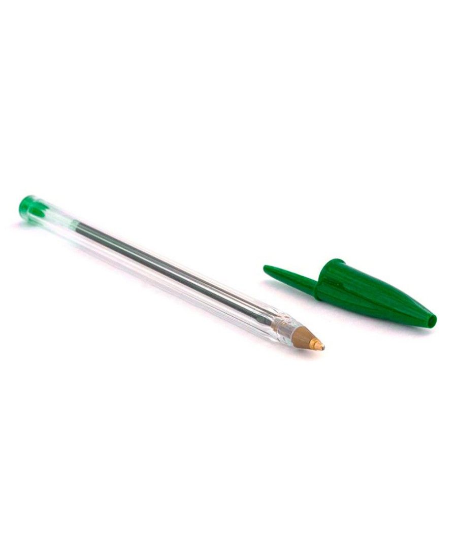 Bolígrafo bic cristal verde unidad PACK 50 UNIDADES - Imagen 7