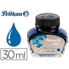 Tinta estilográfica pelikan 4001 negro / azul frasco 30 ml