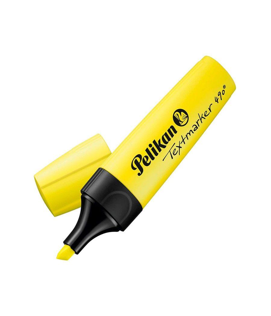 Rotulador pelikan fluorescente textmarker 490 amarillo PACK 10 UNIDADES - Imagen 4