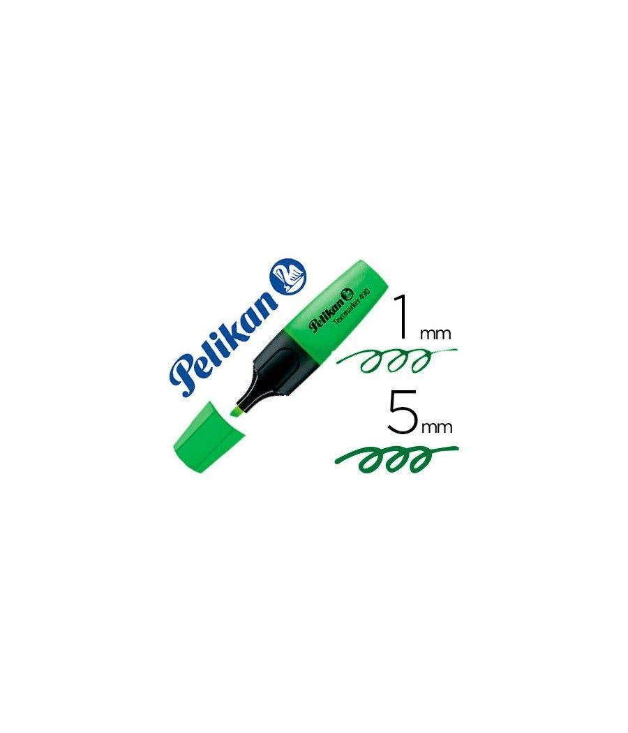 Rotulador pelikan fluorescente textmarker 490 verde PACK 10 UNIDADES - Imagen 2